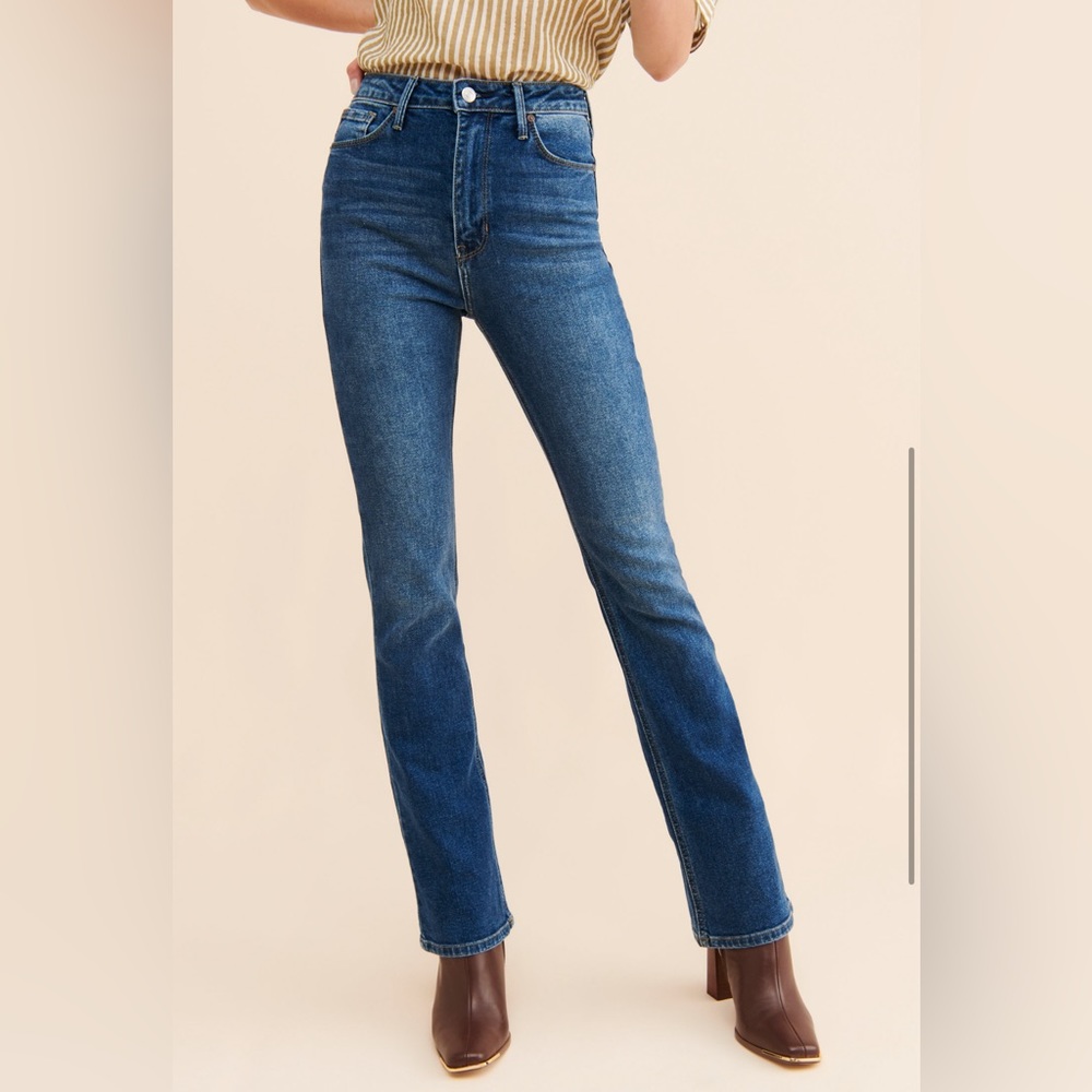 Just Black Denim High Rise Bootcut jeans